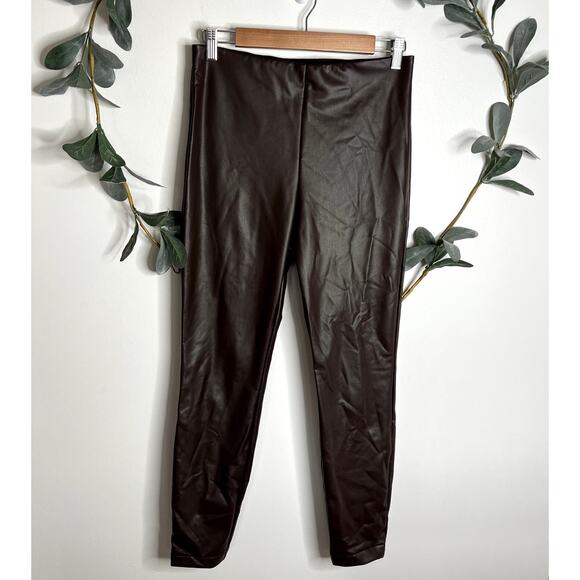 Banana Republic Brown Faux Leather Legging LAST CALL - Picture 1 of 5